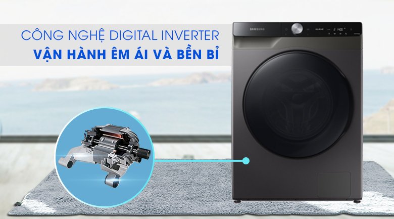 máy giặt sấy samsung ai inverter 14kg wd14tp44dsb/sv