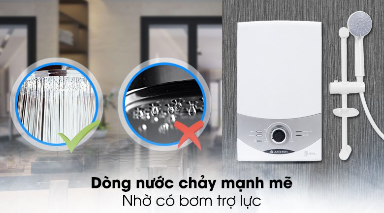 máy nước nóng ariston aures sm45pe sbs vn
