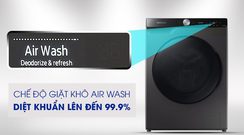 máy giặt sấy samsung ai inverter 14kg wd14tp44dsb/sv
