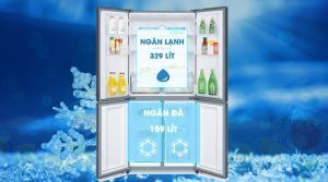 tủ lạnh samsung inverter 488 lít rf48a4010m9/sv