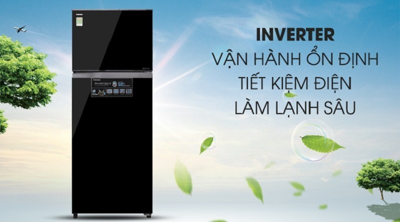 tủ lạnh toshiba inverter 409 lít gr-ag46vpdz xk1