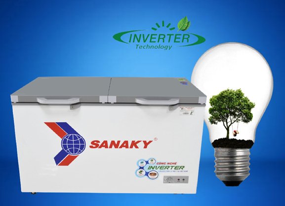 tủ đông sanaky inverter 400 lít vh-4099a4k