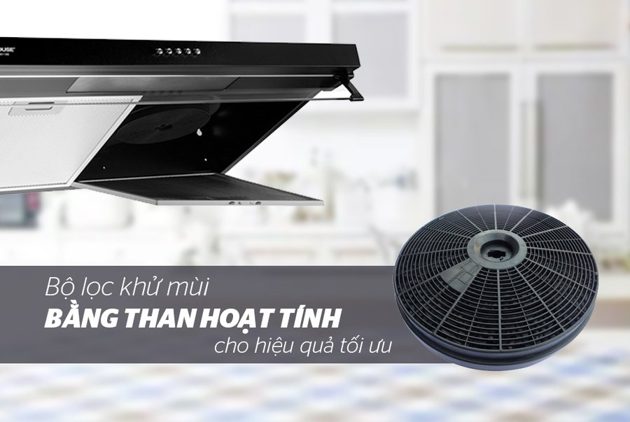 máy hút mùi vỏ sơn sunhouse shb6118b