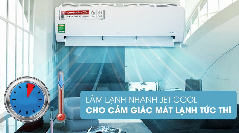 máy lạnh lg inverter 2.5 hp v24enf1 mới 2021