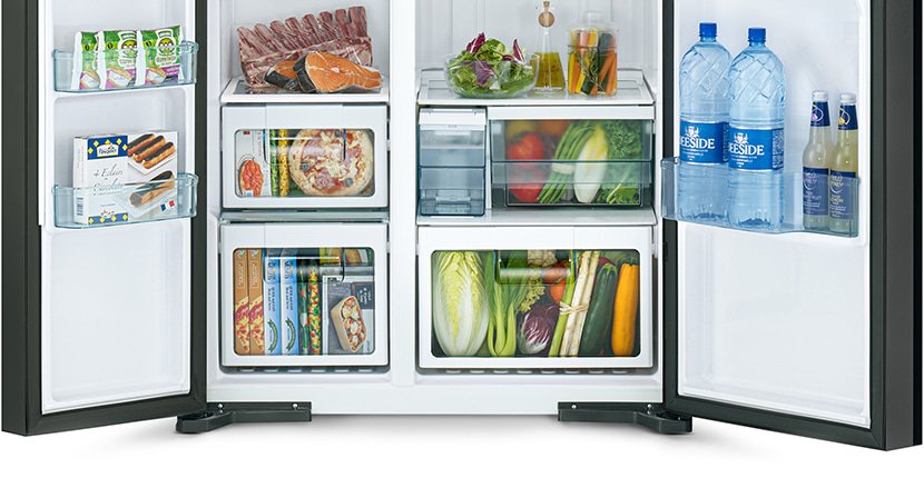 tủ lạnh hitachi inverter 573 lít r-sx800gpgv0(gbk)