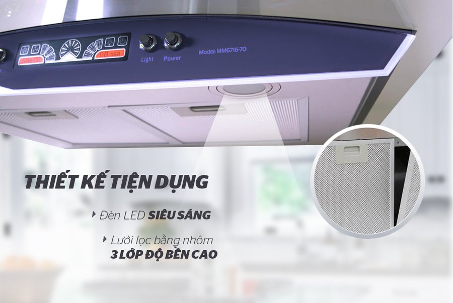 máy hút mùi kính cong sunhouse mama mm6716-70