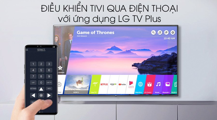 smart tivi nanocell lg 4k 55 inch 55nano77tpa