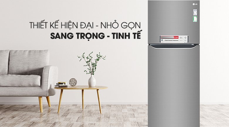 tủ lạnh lg inverter 393 lít gn-m422ps