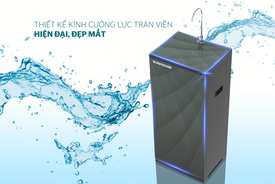 máy lọc nước r.o 10 lõi sunhouse sha88115k
