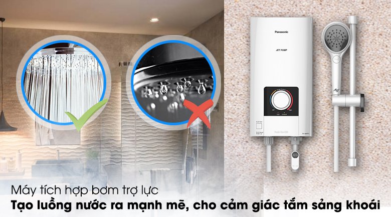 máy nước nóng trực tiếp panasonic 4500w dh-4ntp1vm