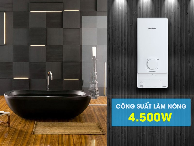 máy nước nóng panasonic dh-4ms1vw 4.5kw