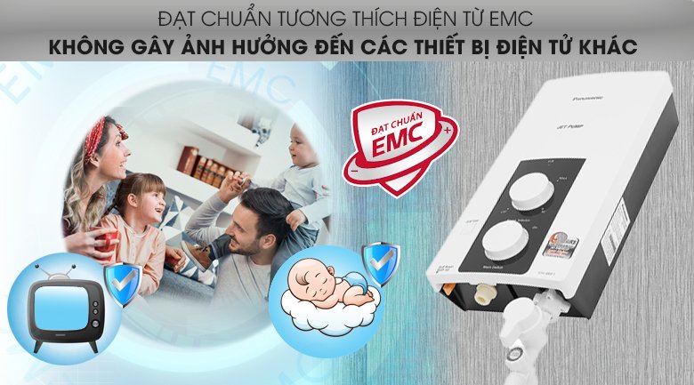 máy nước nóng trực tiếp panasonic 4500w dh-4rp1vw