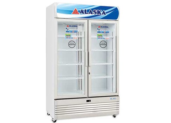 tủ mát inverter 2 cánh alaska sl-8ci