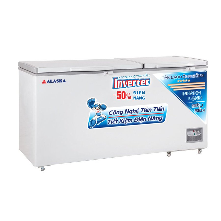 tủ đông alaska hb-650ci - inverter, 650l