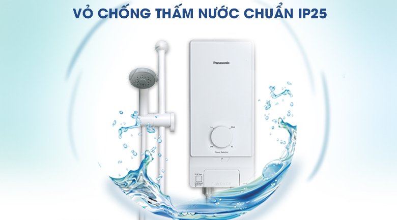 máy nước nóng panasonic dh-4ms1vw 4.5kw