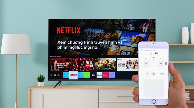 smart tivi samsung 4k 65 inch 65au7000 uhd