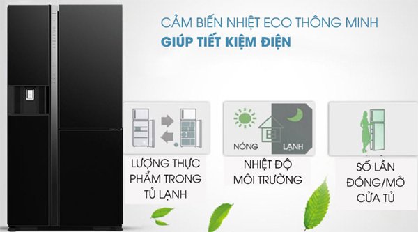 tủ lạnh hitachi inverter 569 lít r-mx800gvgv0(gbk)