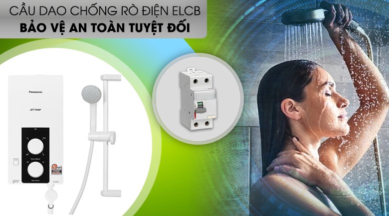 máy nước nóng trực tiếp panasonic 4500w dh-4rp1vw
