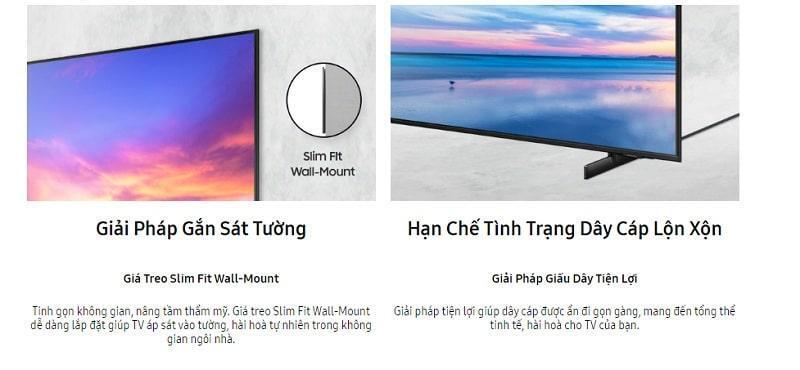 smart tivi samsung 4k 70 inch 70au8000