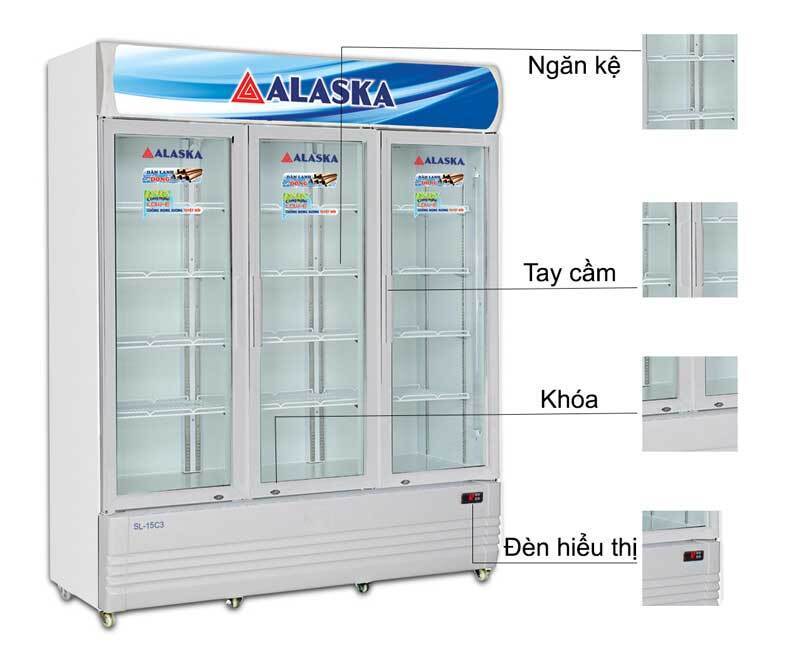tủ mát sl-15c3