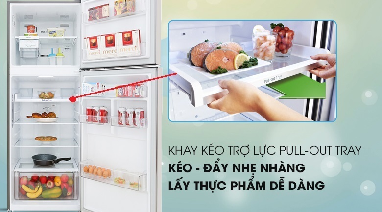 tủ lạnh lg inverter 393 lít gn-m422ps