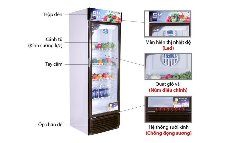 tủ mát sumikura sksc-450