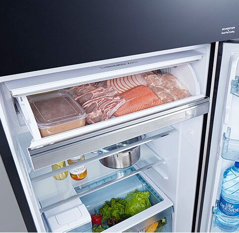 tủ lạnh hitachi inverter 406 lít r-fvy510pgv0(gmg)