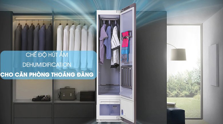 tủ chăm sóc áo quần thông minh samsung df60r8600cg/sv