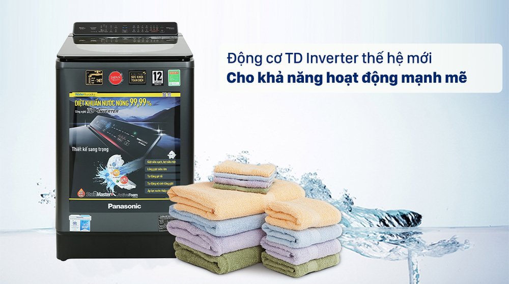 máy giặt panasonic inverter 16 kg na-fd16v1brv