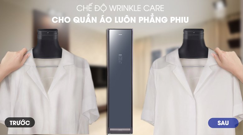 tủ chăm sóc áo quần thông minh samsung df60r8600cg/sv