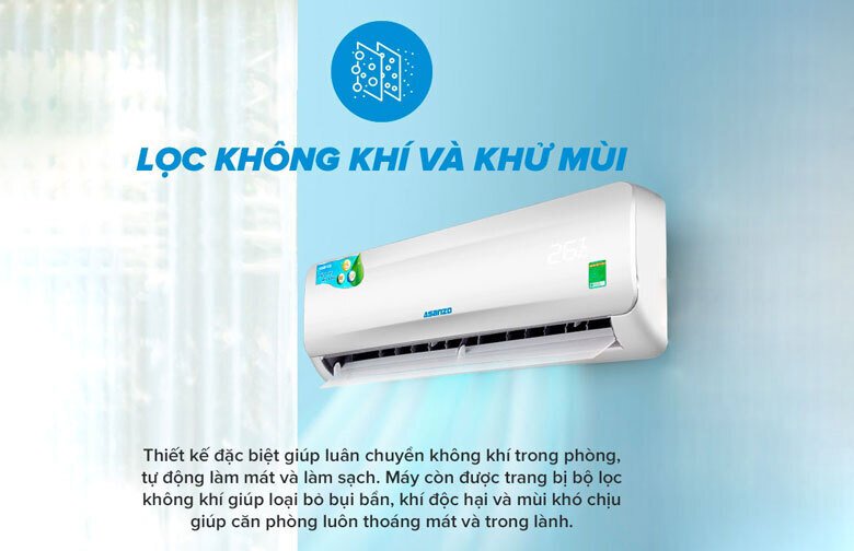 máy lạnh asanzo 2hp s18n66