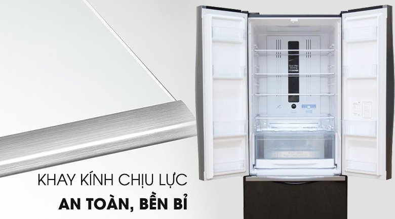 tủ lạnh hitachi inverter 429 lít r-wb545pgv2 gbw