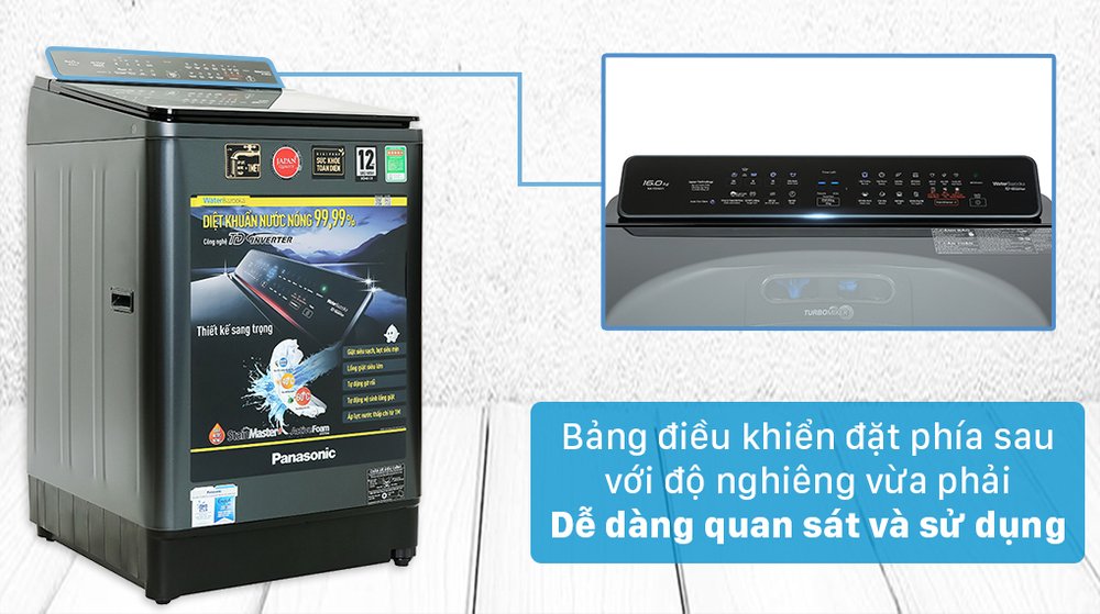 máy giặt panasonic inverter 16 kg na-fd16v1brv
