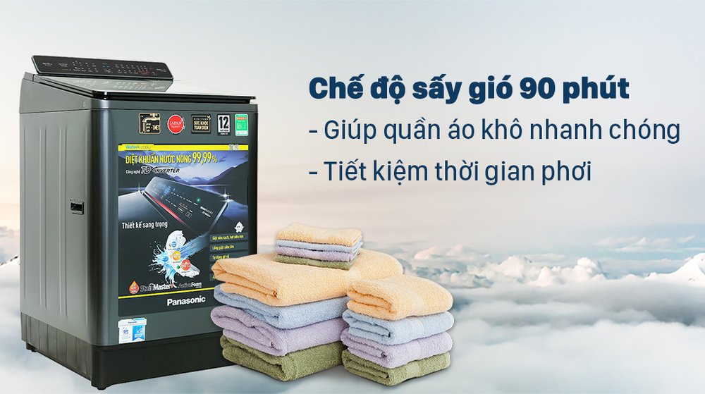 máy giặt panasonic inverter 16 kg na-fd16v1brv