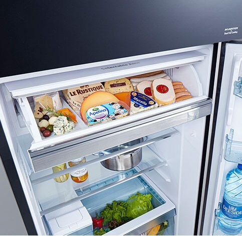 tủ lạnh hitachi inverter 406 lít r-fvy510pgv0(gmg)