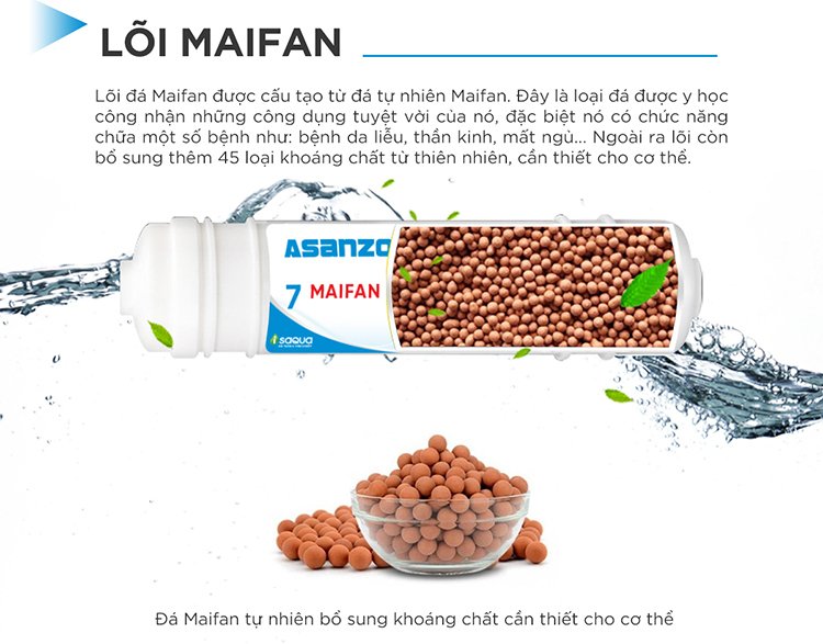 máy lọc nước asanzo r.o isaqua nóng lạnh 09 cấp asz-902nl