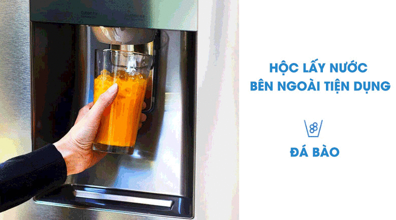 tủ lạnh samsung inverter 617 lít rs64r53012c/sv