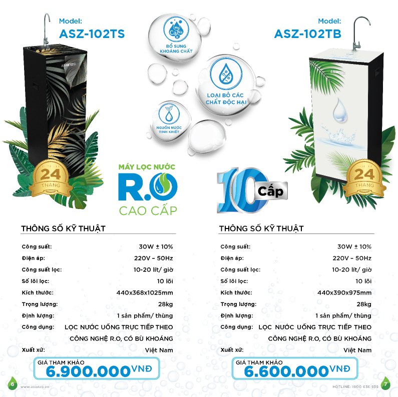 máy lọc nước isaqua asz-102tb
