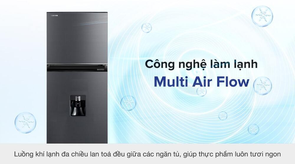 tủ lạnh toshiba inverter 249 lít gr-rt325we-pmv(06)-mg