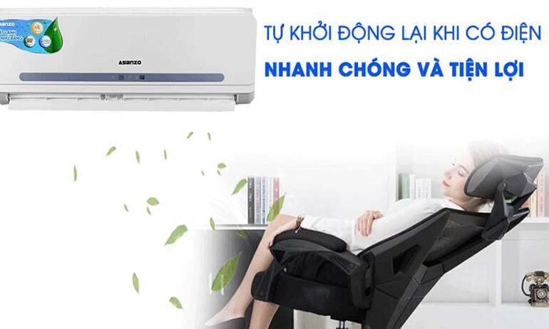 máy lạnh asanzo 1.5 hp s12n66