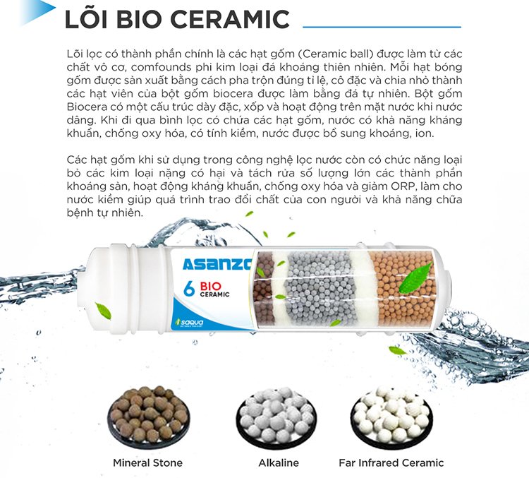 máy lọc nước asanzo r.o isaqua nóng lạnh 09 cấp asz-902nl