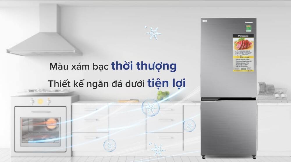 tủ lạnh panasonic inverter 255 lít nr-bv280qsvn