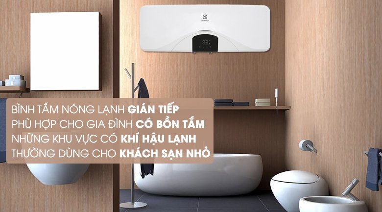 máy nước nóng gián tiếp electrolux 20 lít 2500w ews202dx-dwe