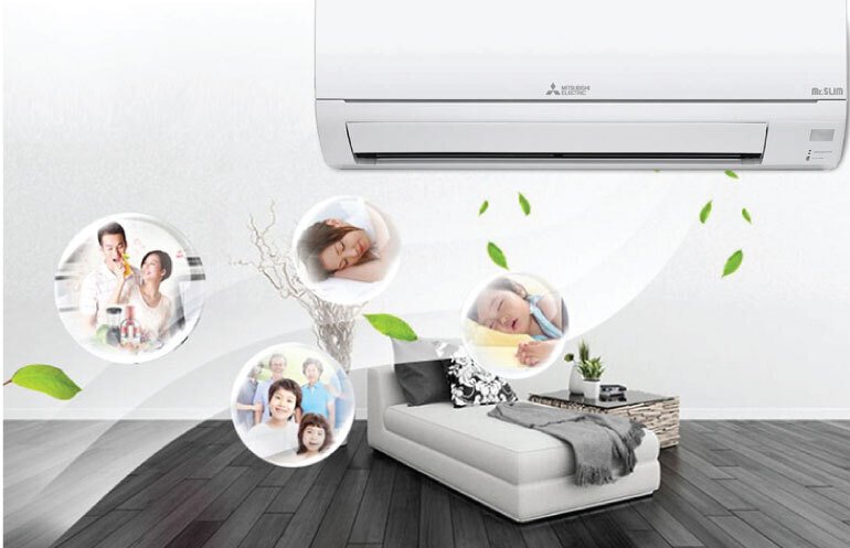 máy lạnh mitsubishi electric 1.0hp ms-js25vf
