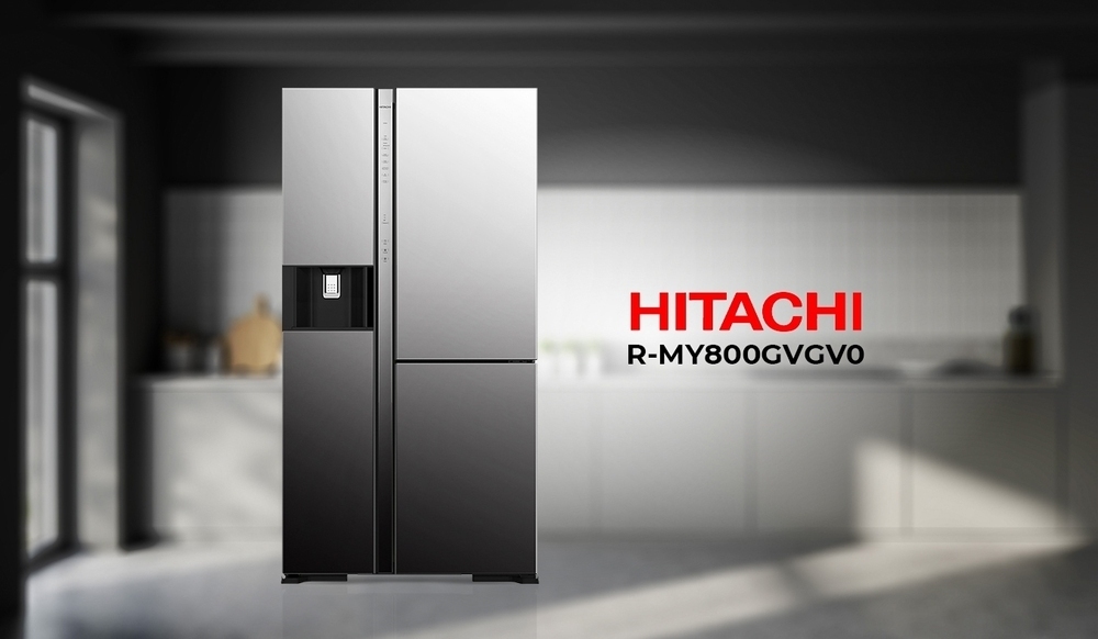 tủ lạnh hitachi inverter 569 lít r-my800gvgv0(mir)