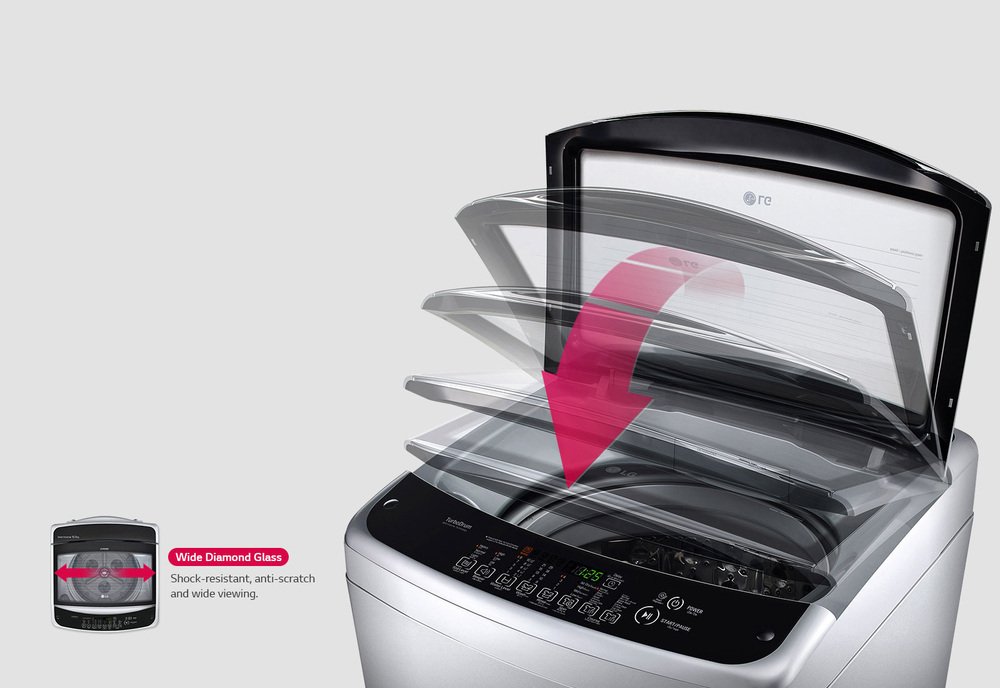 máy giặt lg inverter 8.5 kg t2185vs2m