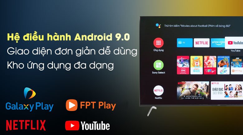 android tivi sony 4k 75 inch kd-75x8000h