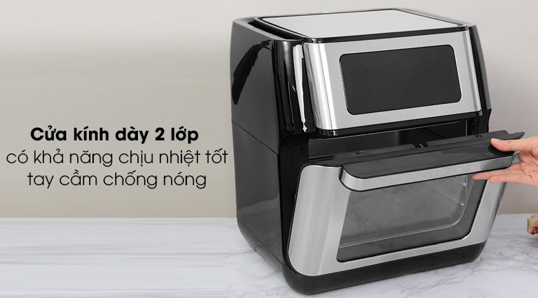 nồi chiên không dầu kalite q10 10 lít