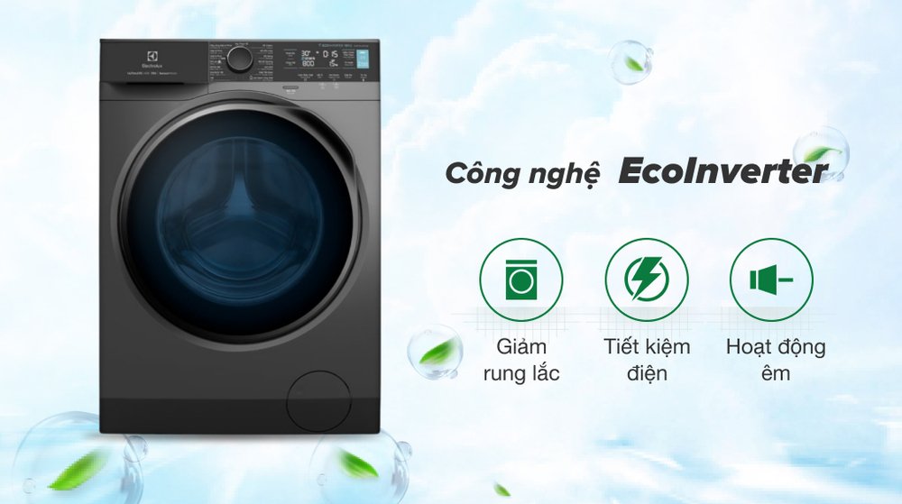 máy giặt electrolux inverter 11 kg ewf1141r9sb