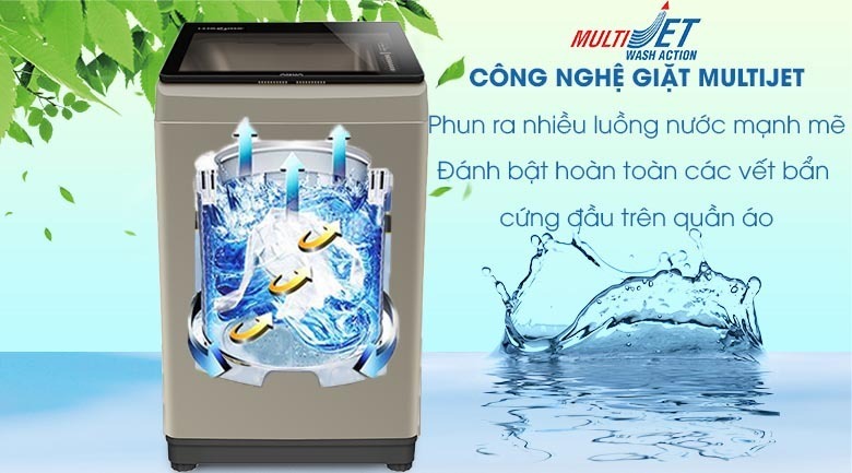 máy giặt aqua 9 kg aqw-u91ct n